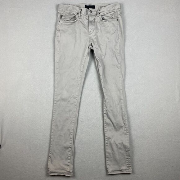 John Varvatos Star USA Men's Size 30 Wight Skinny Straight Jeans Grey Stretch - Picture 1 of 9